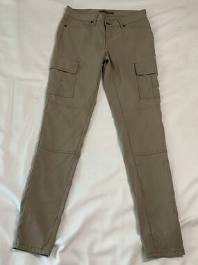 VINTAGE Prana Cargo Pants tan color size 0